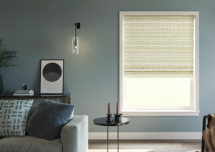 Bohemian, Sage - Roman Blind - Image 3